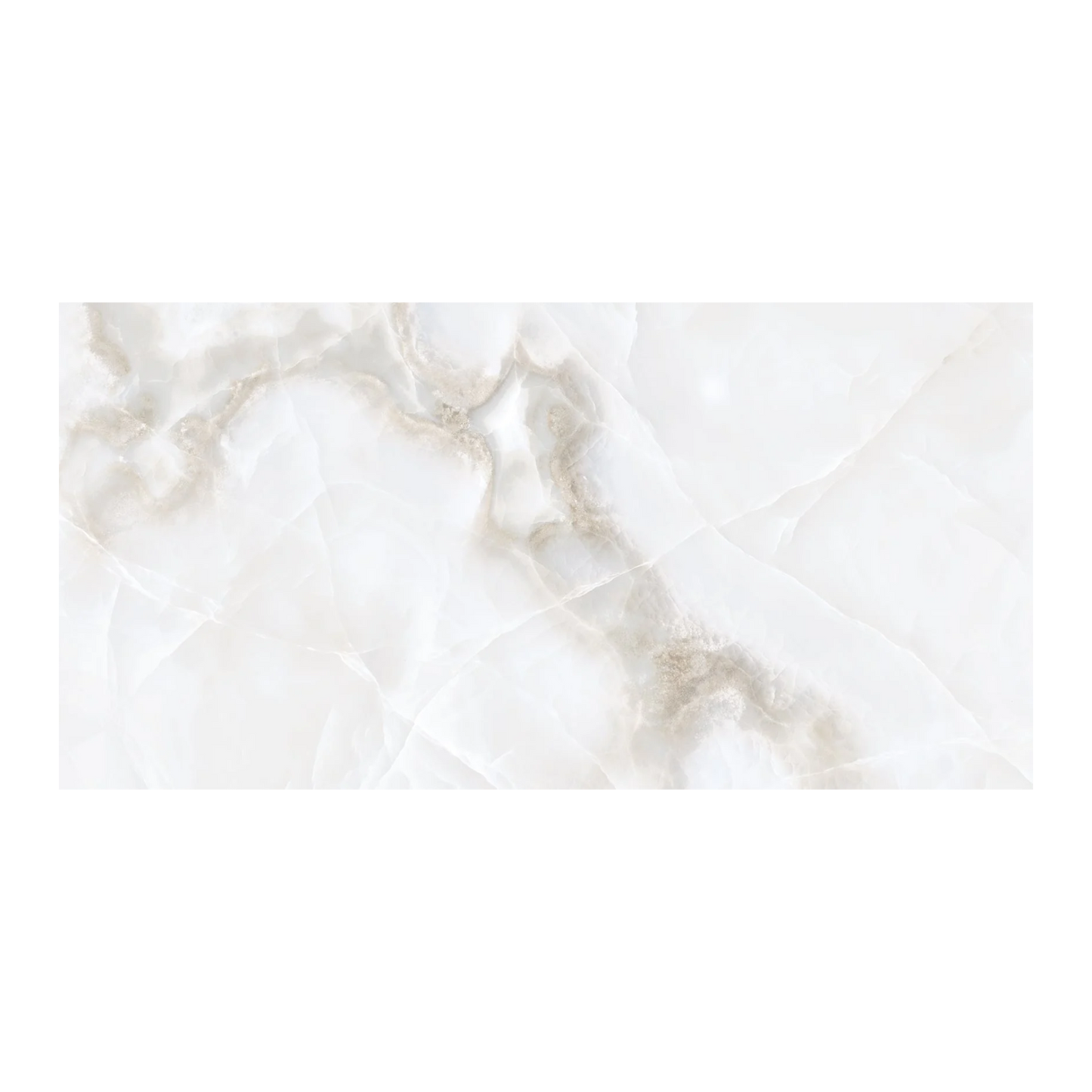 Onyx 24x48" - 8mm Porcelain Floor & Wall Tile in Stone-Look