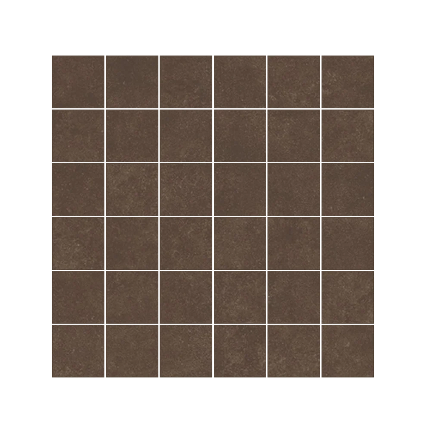 Plaster 2.0 12x12" - 8mm Matte Porcelain Mesh Mosaic Tile (2" Squares)