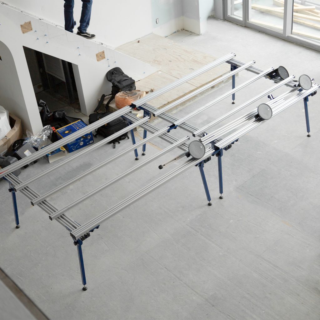 QEP - GPTP Folding Work Table (6'x5') - Expands to 6'x12' for Large Tile