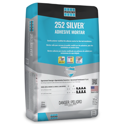 Laticrete - 252 Silver - Polymer Modified Tile Adhesive (50lbs)