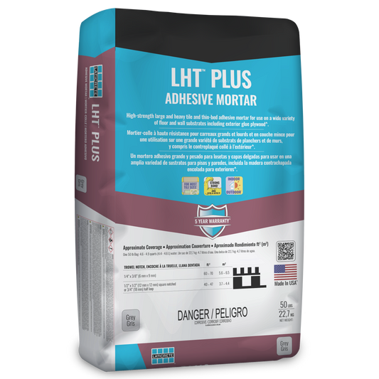 Laticrete LHT Plus - Adhesive Mortar (50lbs) - For Large Heavy Tile