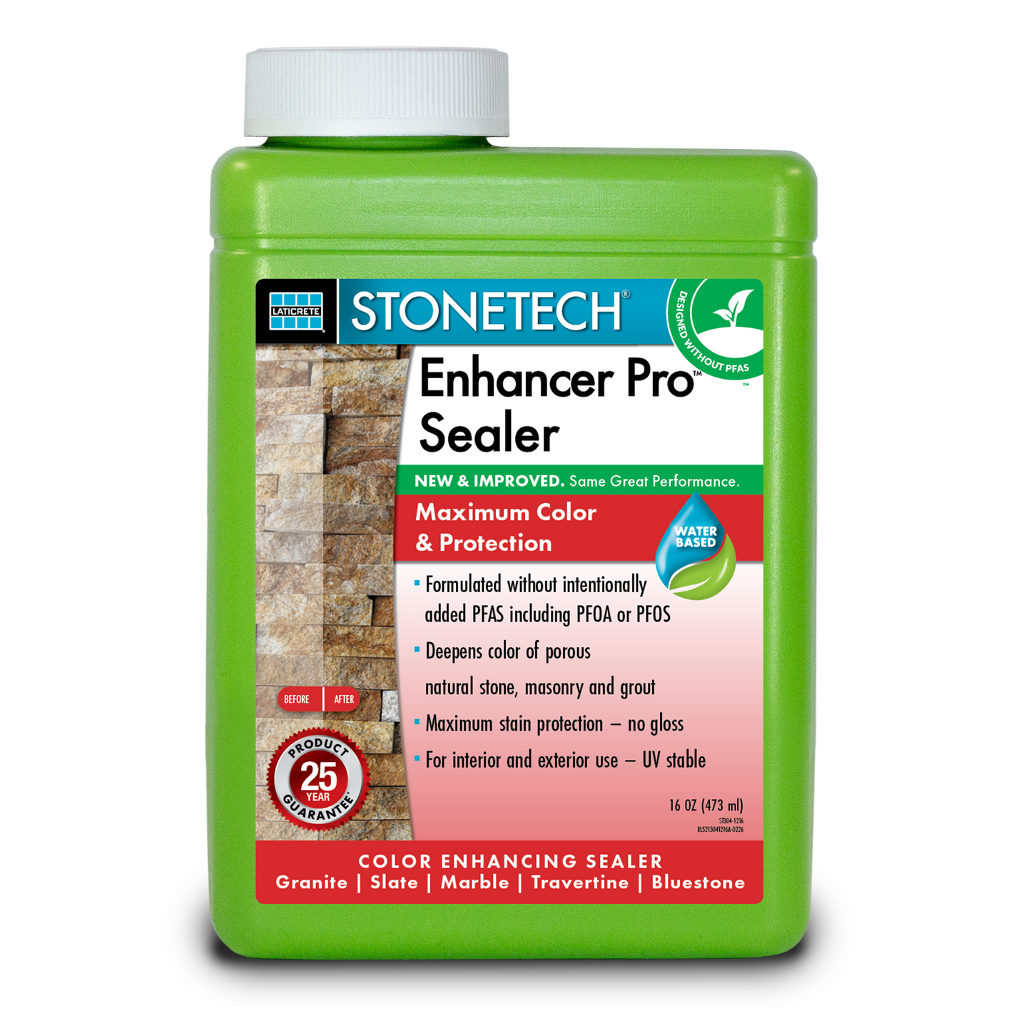 Stonetech - Enhancer Pro Sealer by Laticrete (PFAS Free Formula)
