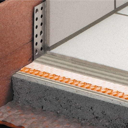 Schluter BARA-ESOT Skirting Support Profile for Balconies & Exteriors