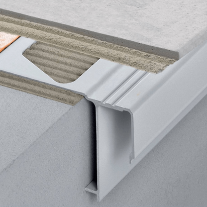 Schluter-BARA-RAK Edging Profile w/ Drip Lip for Balconies