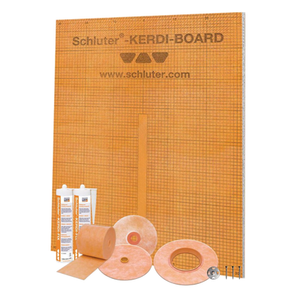 Schluter KERDI Board Complete Bathtub & Shower Base Surround Kit