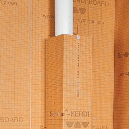 Schluter KERDI-BOARD-U Building Panel to Cover Pipes & Columns (6 pcs)