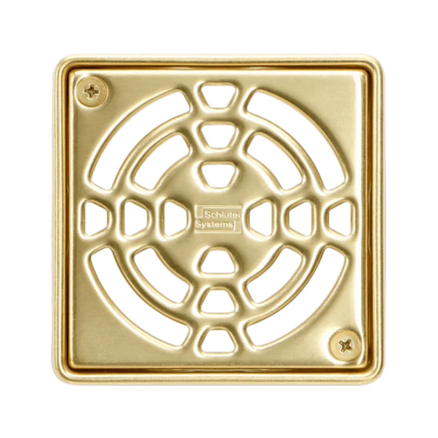 Schluter KERDI-DRAIN 4" Stainless Steel Square Grate Kit