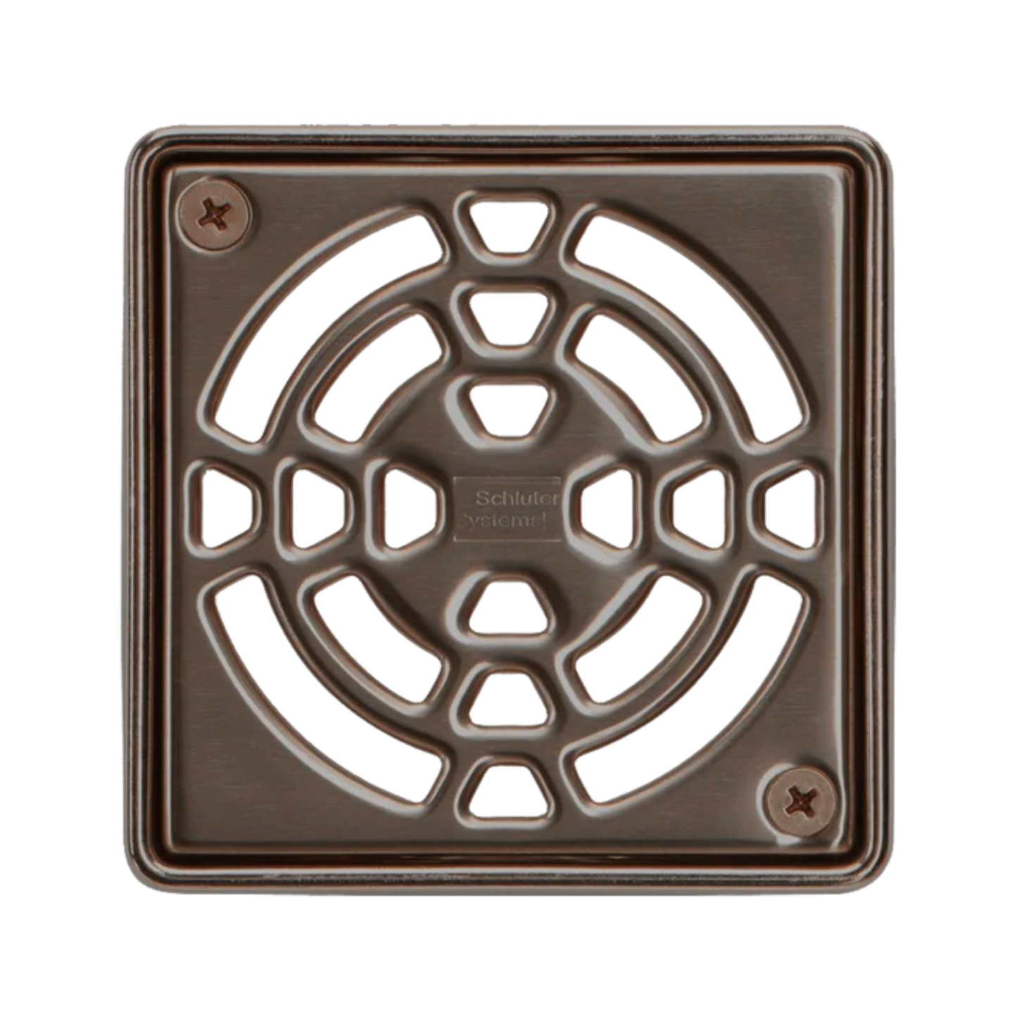 Schluter KERDI-DRAIN 4" Stainless Steel Square Grate Kit