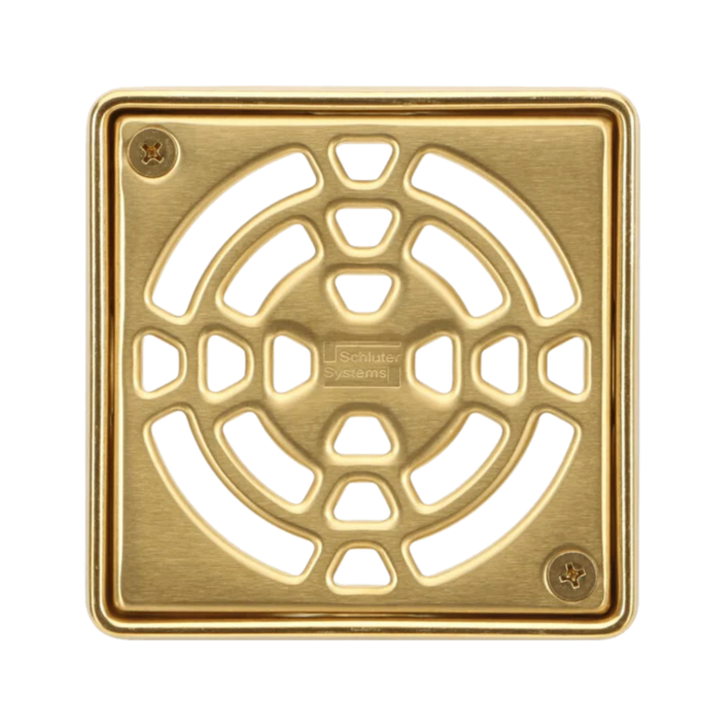 Schluter KERDI-DRAIN 4" Stainless Steel Square Grate Kit