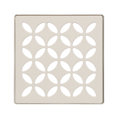 Schluter KERDI-DRAIN 4" Stainless Steel Square Grate Kit