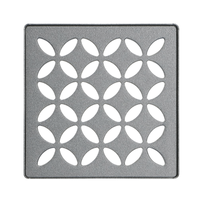 Schluter KERDI-DRAIN 4" Stainless Steel Square Grate Kit
