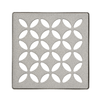 Schluter KERDI-DRAIN 4" Stainless Steel Square Grate Kit