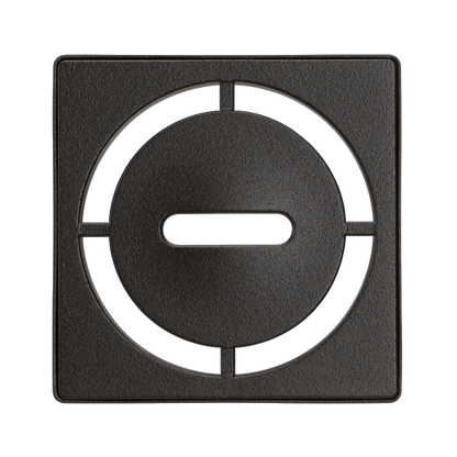 Schluter KERDI-DRAIN 4" Stainless Steel Square Grate Kit