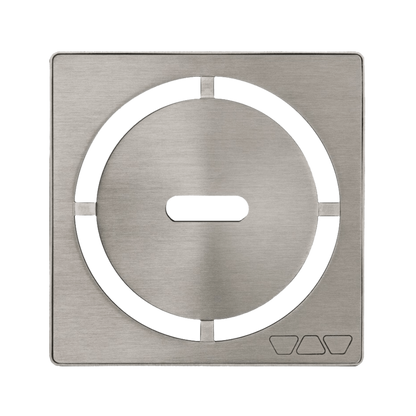 Schluter KERDI-DRAIN 4" Stainless Steel Square Grate Kit