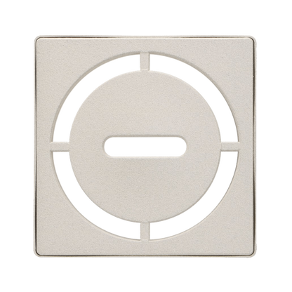 Schluter KERDI-DRAIN 4" Stainless Steel Square Grate Kit