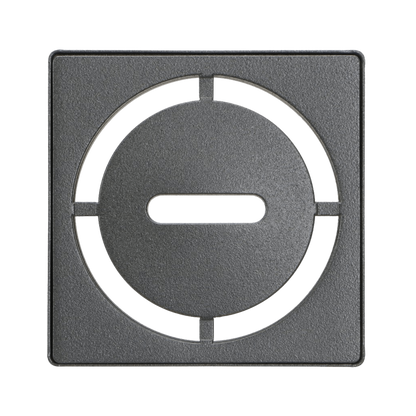 Schluter KERDI-DRAIN 4" Stainless Steel Square Grate Kit