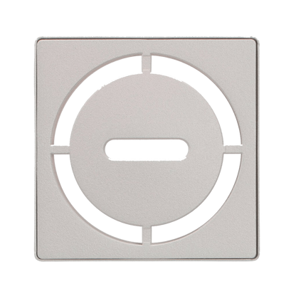 Schluter KERDI-DRAIN 4" Stainless Steel Square Grate Kit