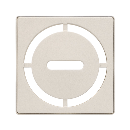 Schluter KERDI-DRAIN 4" Stainless Steel Square Grate Kit