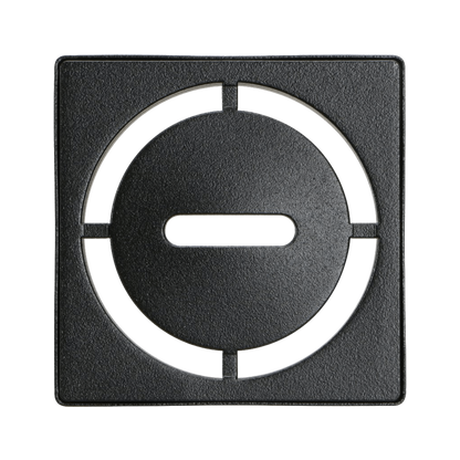 Schluter KERDI-DRAIN 4" Stainless Steel Square Grate Kit