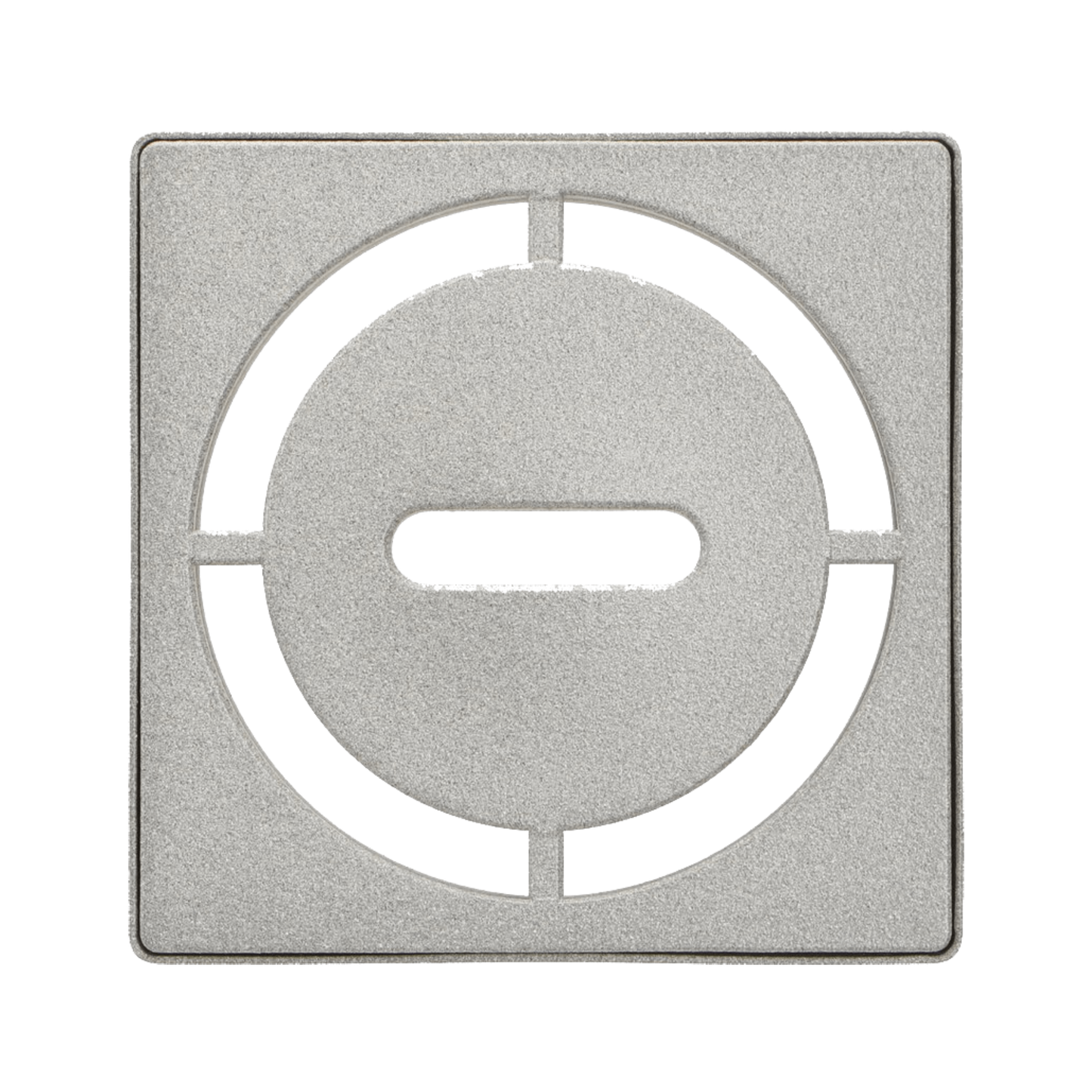 Schluter KERDI-DRAIN 4" Stainless Steel Square Grate Kit