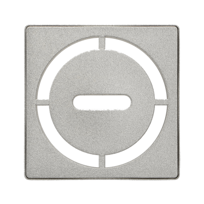 Schluter KERDI-DRAIN 4" Stainless Steel Square Grate Kit