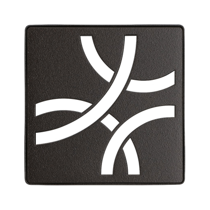 Schluter KERDI-DRAIN 4" Stainless Steel Square Grate Kit