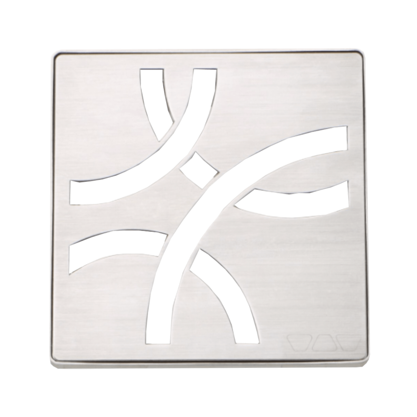 Schluter KERDI-DRAIN 4" Stainless Steel Square Grate Kit