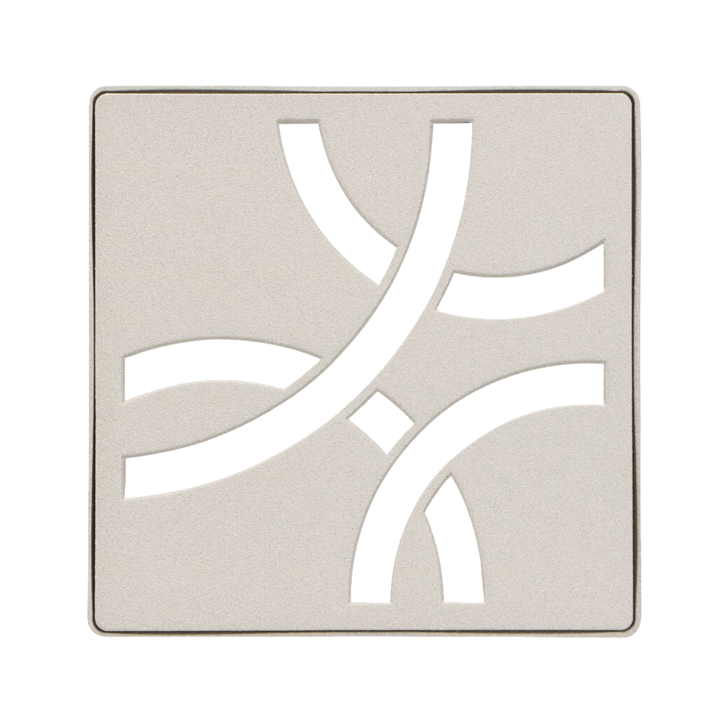 Schluter KERDI-DRAIN 4" Stainless Steel Square Grate Kit