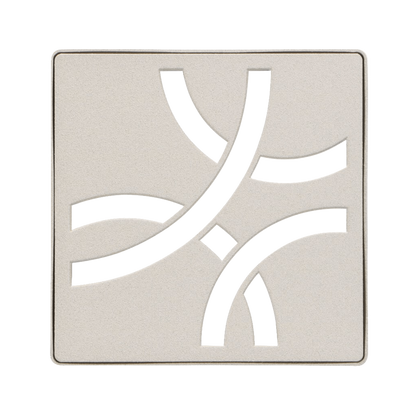 Schluter KERDI-DRAIN 4" Stainless Steel Square Grate Kit