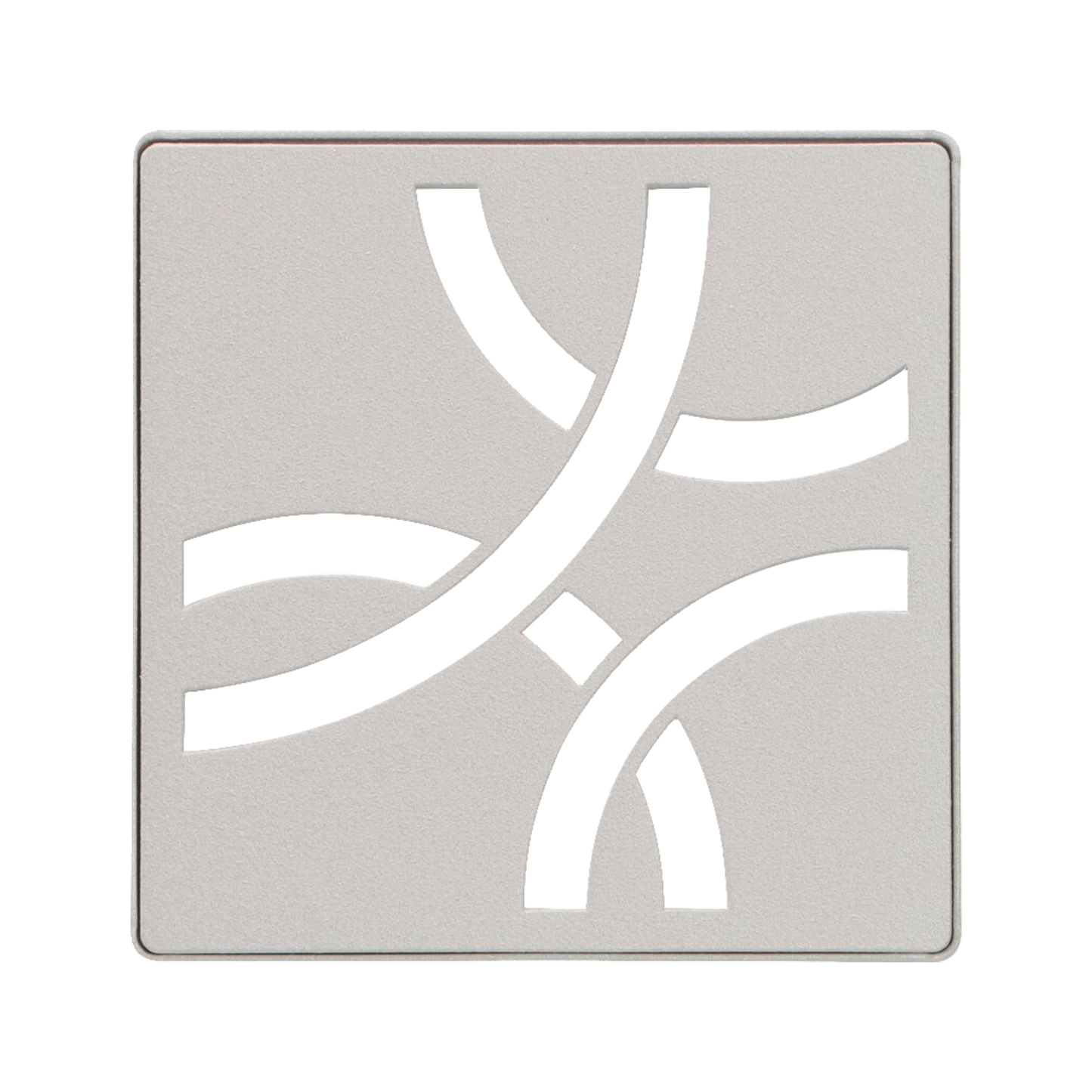 Schluter KERDI-DRAIN 4" Stainless Steel Square Grate Kit