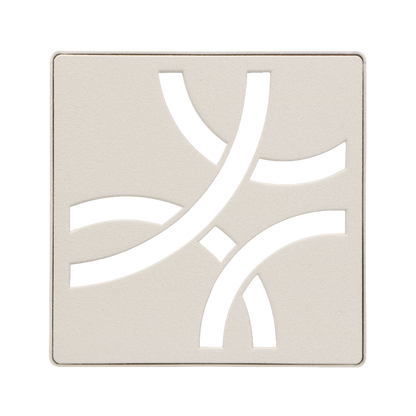 Schluter KERDI-DRAIN 4" Stainless Steel Square Grate Kit