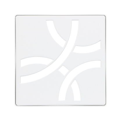 Schluter KERDI-DRAIN 4" Stainless Steel Square Grate Kit