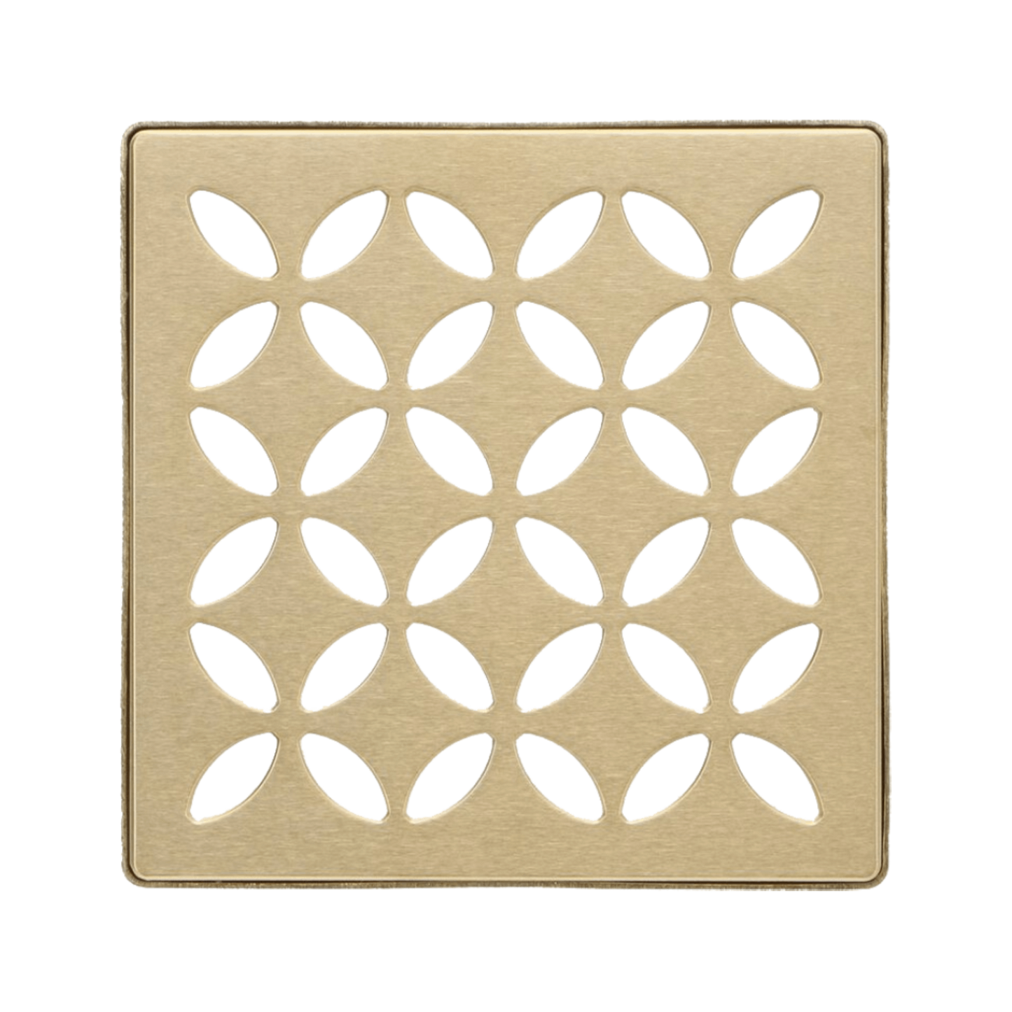 Schluter KERDI-DRAIN 4" Stainless Steel Square Grate Kit