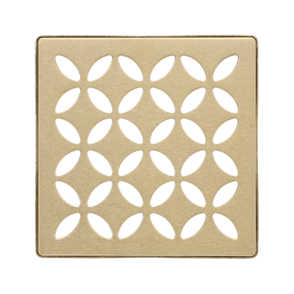 Schluter KERDI-DRAIN 4" Stainless Steel Square Grate Kit