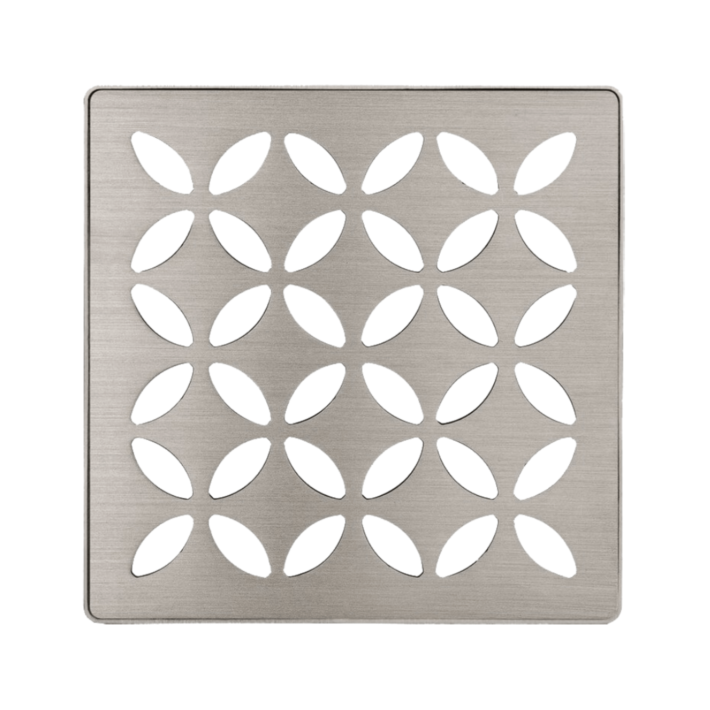 Schluter KERDI-DRAIN 4" Stainless Steel Square Grate Kit