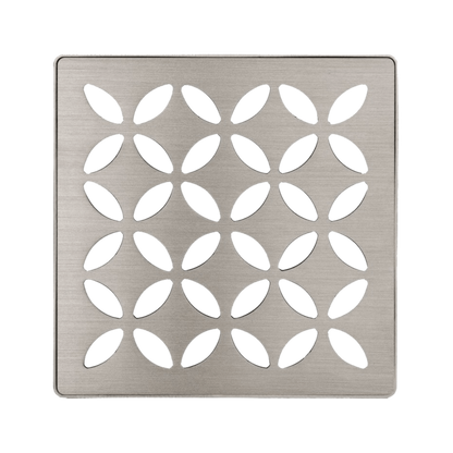 Schluter KERDI-DRAIN 4" Stainless Steel Square Grate Kit