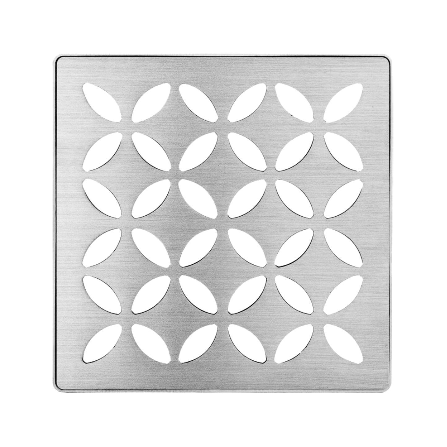 Schluter KERDI-DRAIN 4" Stainless Steel Square Grate Kit