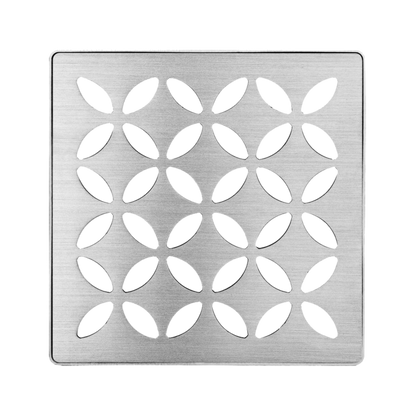Schluter KERDI-DRAIN 4" Stainless Steel Square Grate Kit