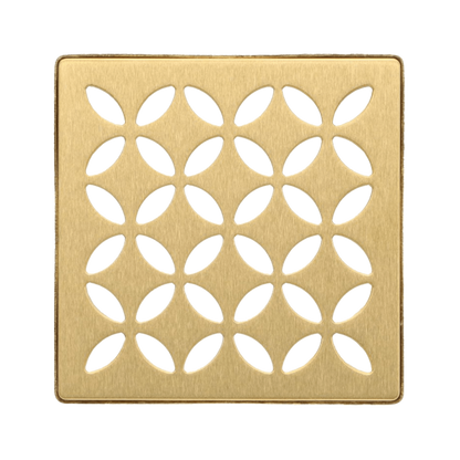 Schluter KERDI-DRAIN 4" Stainless Steel Square Grate Kit