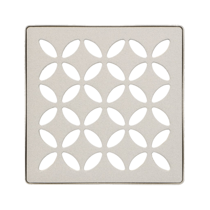Schluter KERDI-DRAIN 4" Stainless Steel Square Grate Kit