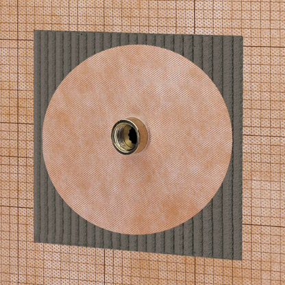 Schluter KERDI-KM Pre-Cut Seal for Pipe Protrusions (5 Pack)