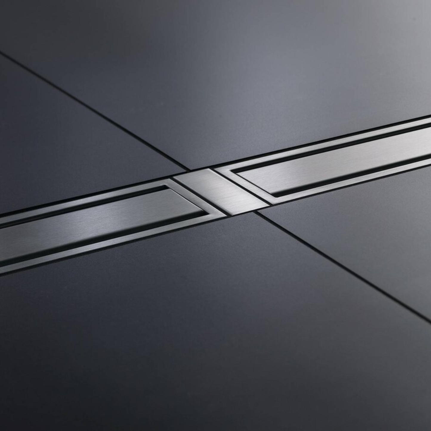 Schluter KERDI-LINE-FC Cover Plate for Multi-Drain Connections