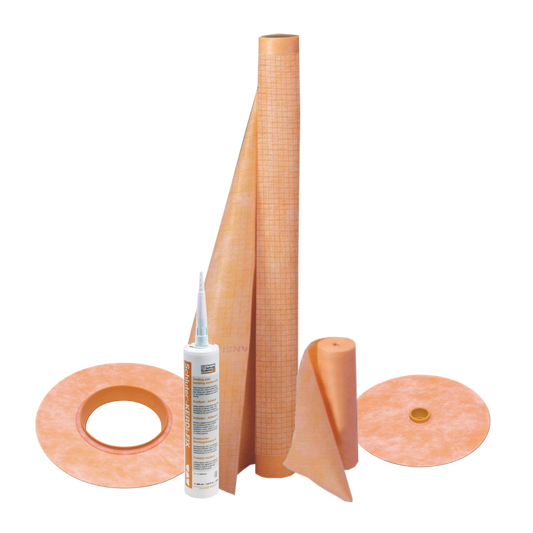 Schluter KERDI-TUBKIT Complete Bathtub Waterproofing Surround Kit (75ft²)