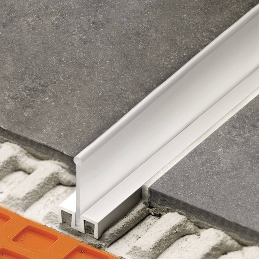 Schluter SHOWERPROFILE-WS & WSK Curbless Shower Splashguard Profile