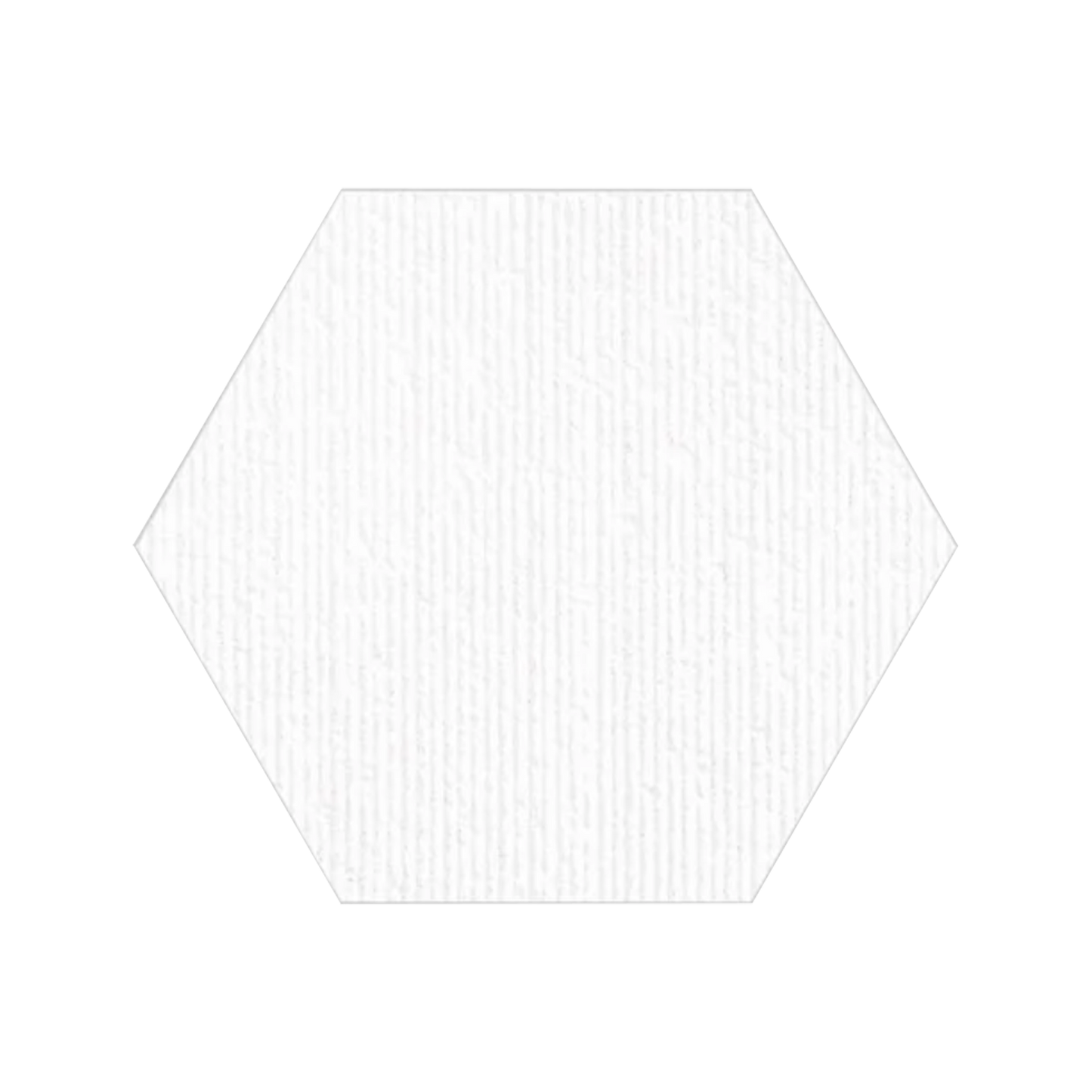 Shapes 10x10" - 8mm Hexagon Porcelain Tile