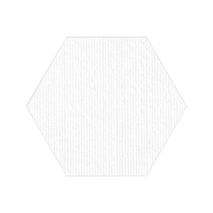 Shapes 10x10" - 8mm Hexagon Porcelain Tile