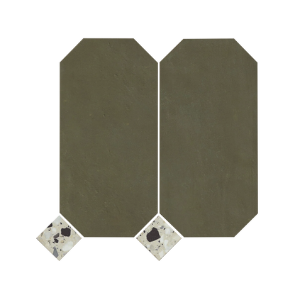 Shapes 13x13" - 8mm Matte Porcelain Palace Royale Mosaic Tile