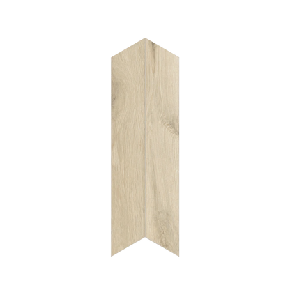 Shapes 4x24" - 8mm Matte Porcelain Chevron A+B Tile