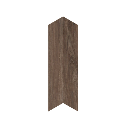 Shapes 4x24" - 8mm Matte Porcelain Chevron A+B Tile