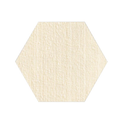Shapes 10x10" - 8mm Hexagon Porcelain Tile